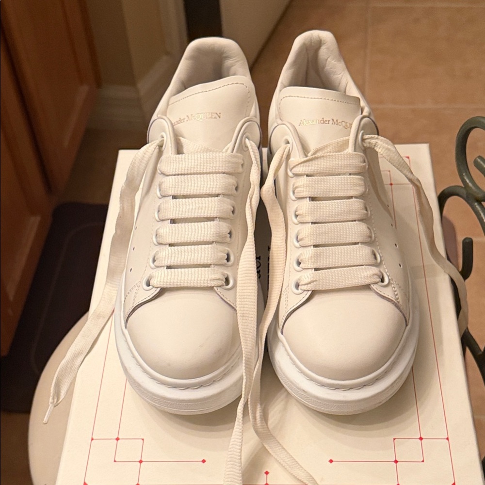 Alexander McQueen White Women's Sneakers
